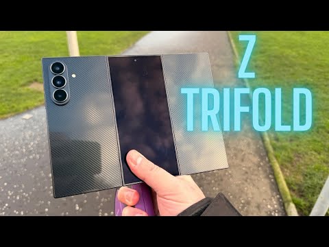 Samsung Galaxy Z TriFold - YouTube's First REAL Unboxing!