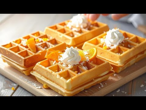 How to Make the Best Belgian Waffles in 5 Minutes❗