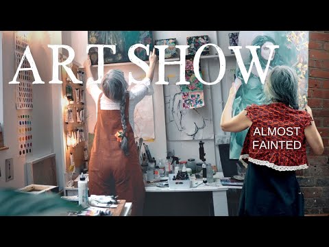 Preparing for My Art Exhibition HIGHS & LOWS + Cottage Update!