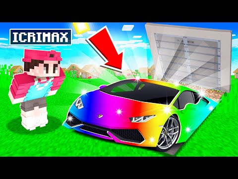 Ich FINDE den REGENBOGEN LAMBO in Minecraft! (extrem selten)