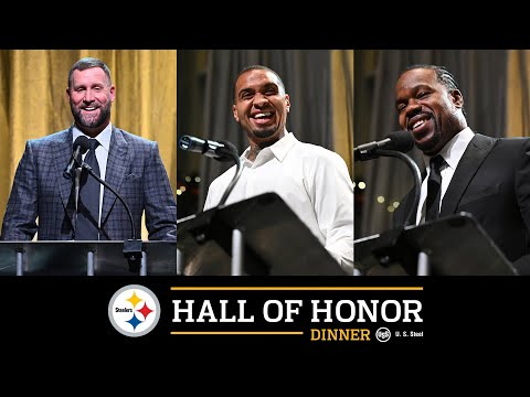 Roethlisberger, Pouncey, Porter Inducted into Steelers Hall of Honor | Pittsburgh Steelers