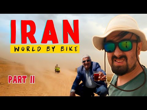 Cycling PERSIA week 2 | A sandstorm and Iranian hospitality #28