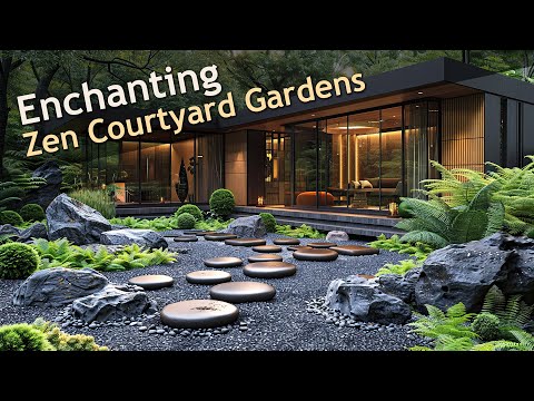 Finding Peace: The Beauty of Zen-Inspired Courtyard Gardens