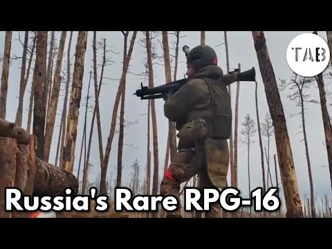 The RPG-7's Big Brother - Russia's Rare RPG-16 In Ukraine