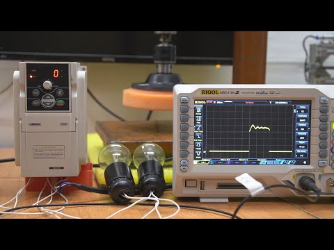 Торможение электродвигателя частотником.