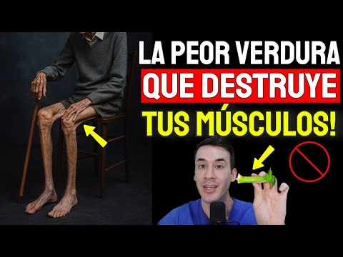 ¡EL PEOR VENENO que DEVORA los MÚSCULOS de ADULTOS MAYORES! (SARCOPENIA)