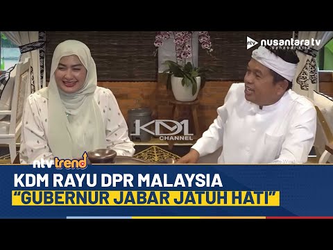 Dedi Mulyadi Rayu Anggota Parlemen Malaysia Cantik: Gubernur Jawa Barat Jatuh Hati | NTV