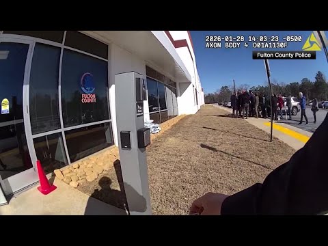 BODY CAM FOOTAGE shows search of Fulton County election office