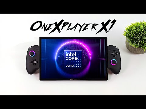 ONEXPLAYER X1 First Look! Hands On With The First Intel Core Ultra Handheld