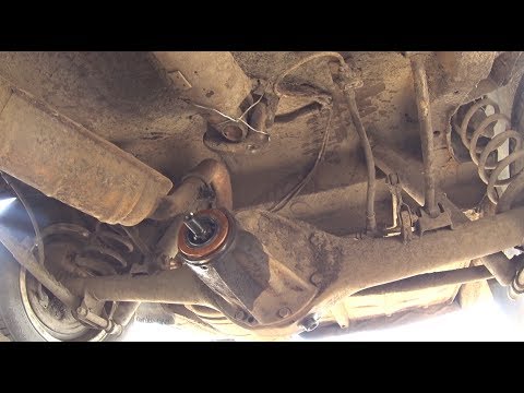 Replacing the rear axle oil seal on a VAZ 2106
