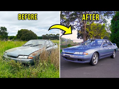 FULL BUILD - R32 SKYLINE BARN FIND RESTORATION