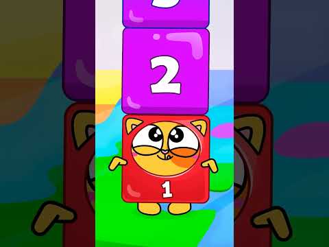 Blocos de Números Saltitantes | Vamos Aprender a Contar! | Inglês Divertido para Crianças