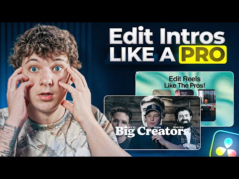 Edit YouTube Intros Like The PROS | DaVinci Resolve