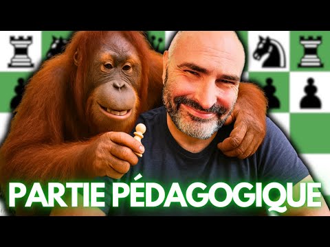 Enfin un ADVERSAIRE plus POILU que moi ! 😂♟️