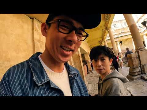 在英國巴斯尋找2000年前古羅馬人的便便棒! 【阿滴日常】