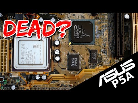 What happened to this Asus P5A?
