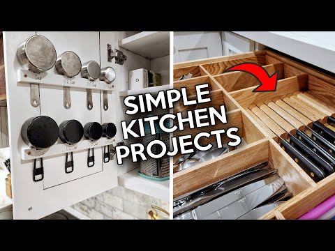 5 Ingenious DIY Kitchen Organization Ideas to Simplify Your Space