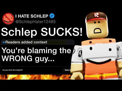 How Schlep Became Roblox's Most HATED Player overnight
