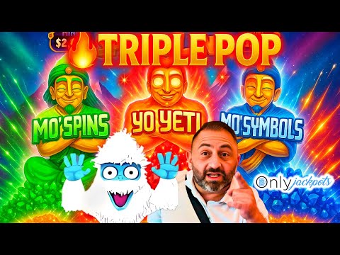 😱🔥 OMG! SUPER RARE TRIPLE POP = ONLY MASSIVE JACKPOTS on SPOOKY LINK YETI! ❤️💰