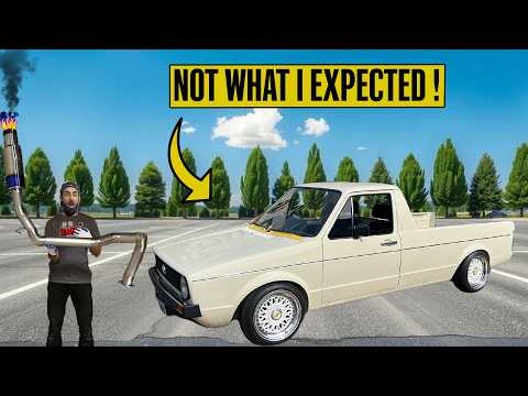 Classic Chrome & Performance Exhaust | VR6 3.2 Volkswagen Caddy MK1  MOT Countdown – Episode 25