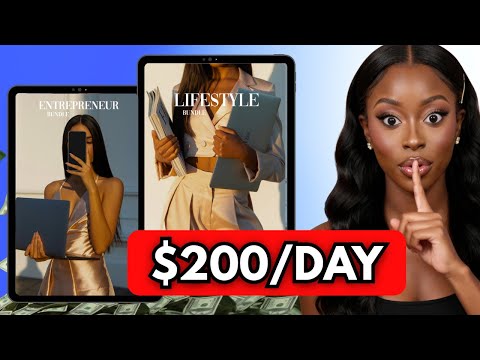 BULK Make This Digital Product With CANVA’S AI NEW Feature