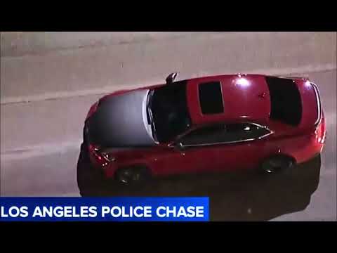 High Speed LA Chase Ends in MASSIVE Crash at 110MPH!