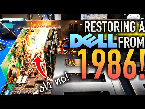 Broken to BBS: A Dell 286 Restoration