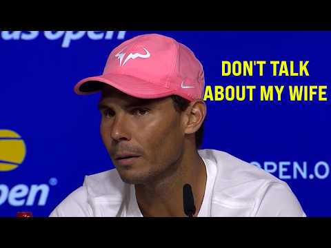 The Most Disrespectful Questions Asked to Tennis Players by Reporters | Djokovic, Nadal, Federer