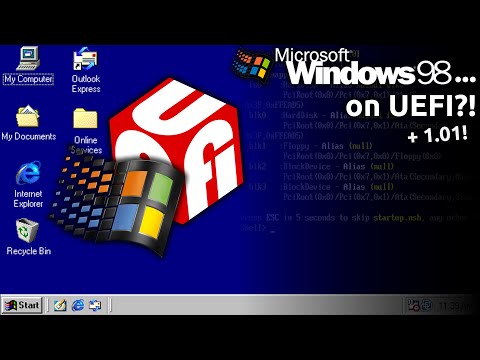 Windows 98... on UEFI?! (+ 1.01!)