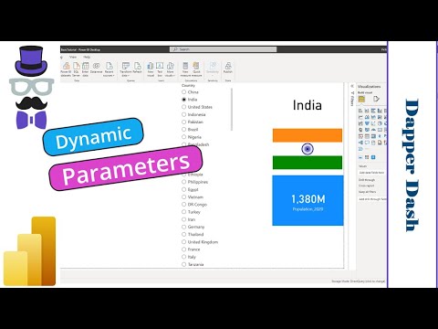 Power Bi : Setting up Dynamic Parameters
