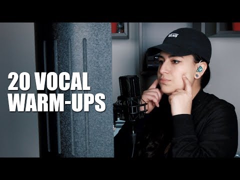 20 Vocal Warm-up Exercises