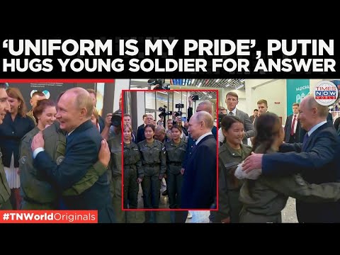 Putin’s Tender Side as He Hugs Cadets and Listens to Their Aspirations