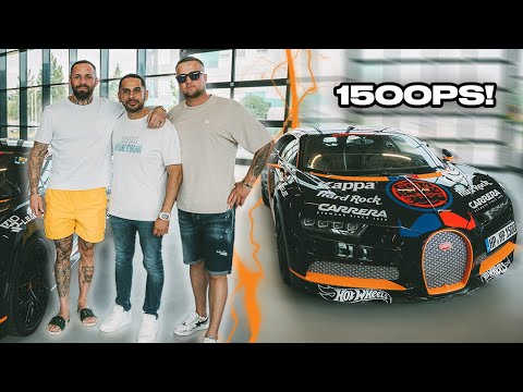 345 km/h in a 4MIO BUGATTI without a driver's license!