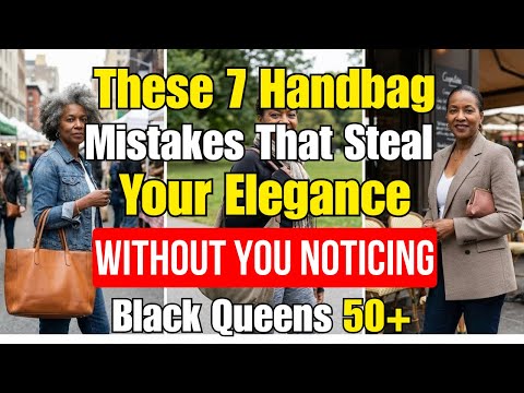 These 7 Popular Handbags Are Aging Your Style More Than You Think | Older Black Women Over 50