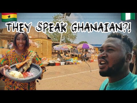 Ghanaian Culture in a Nigerian Town: They Speak Ghanaian & Eat Ghana Food 🇬🇭🇳🇬