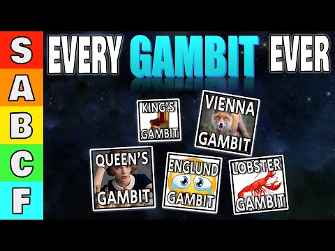 *FIRST EVER* Complete Ranking of ALL 619 Chess Gambits
