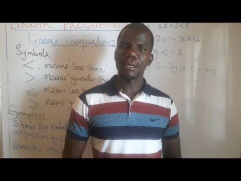 LINEAR PROGRAMMING Introduction