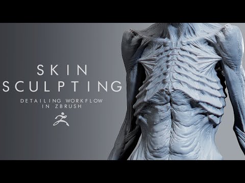 How to Sculpt SKIN DETAILS in ZBRUSH