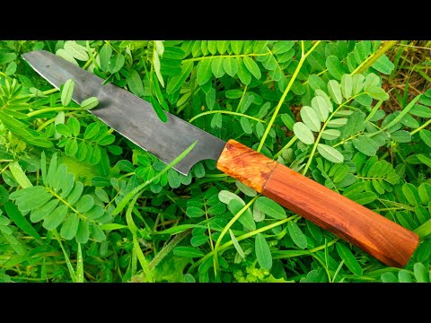 Knife Making - Japanese Gyuto Knife from HSS Saw Blade