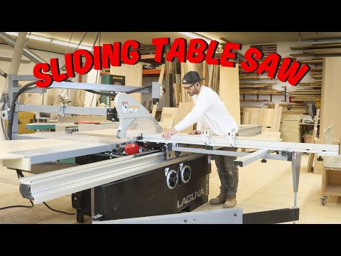 Setting Up Our Brand New Laguna P12|10 Sliding Table Saw
