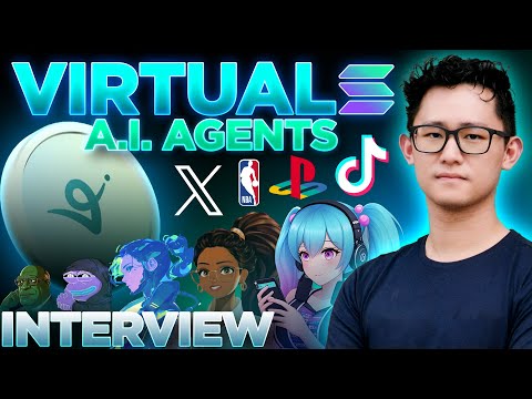 Virtuals Game-Changer Plans on Solana!🔥Co-Founder Jensen Teng INTERVIEW🚨