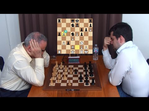 GARRY KASPAROV VS NEPOMNIACHTCHI || World Rapid Chess