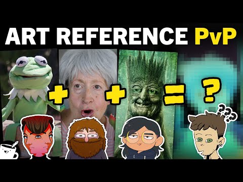 We Made Each Other Draw with the Worst Reference Images Possible