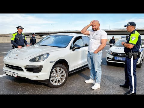 I'm driving a Porsche Cayenne WITHOUT DOCUMENTS from Dagestan to Moscow.