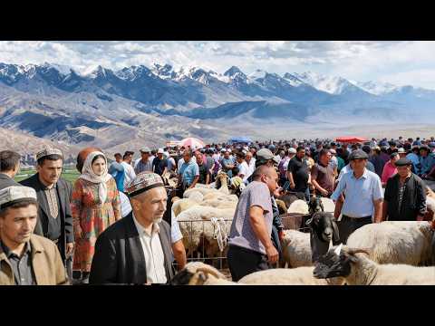 Border Bazaar of China, Afghanistan & Pakistan: Real Life & Uyghur Cuisine (Kashgar, Xinjiang)