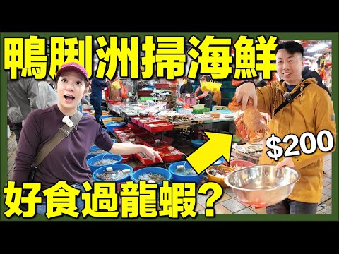 【🇭🇰鴨脷洲海鮮直擊🔥】新鮮石祟＋時令海九蝦＋鮮甜加菲蟹！餐廳加工抵食？價錢貴定平？香港海鮮天堂｜街市開箱｜香港味道