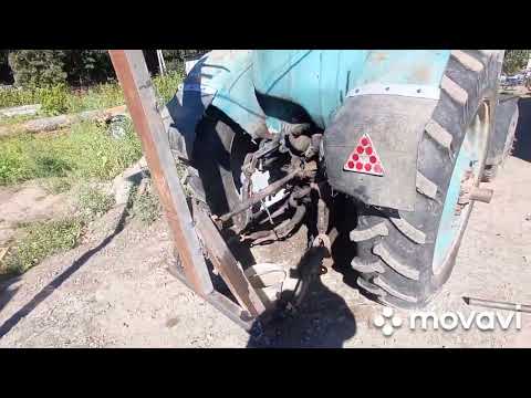 самодельный навесной кран на заднюю навеску мтз юмз т 40