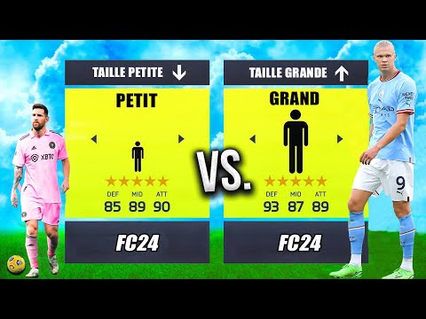 GRAND vs. PETIT... sur FC24 ! 🔥