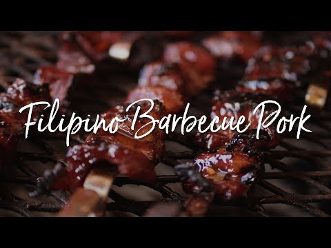 Filipino Barbecue Pork with Achara