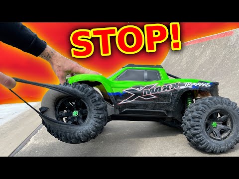 Durability Testing a Stock Traxxas Xmaxx...... In the world's best RC car Locations